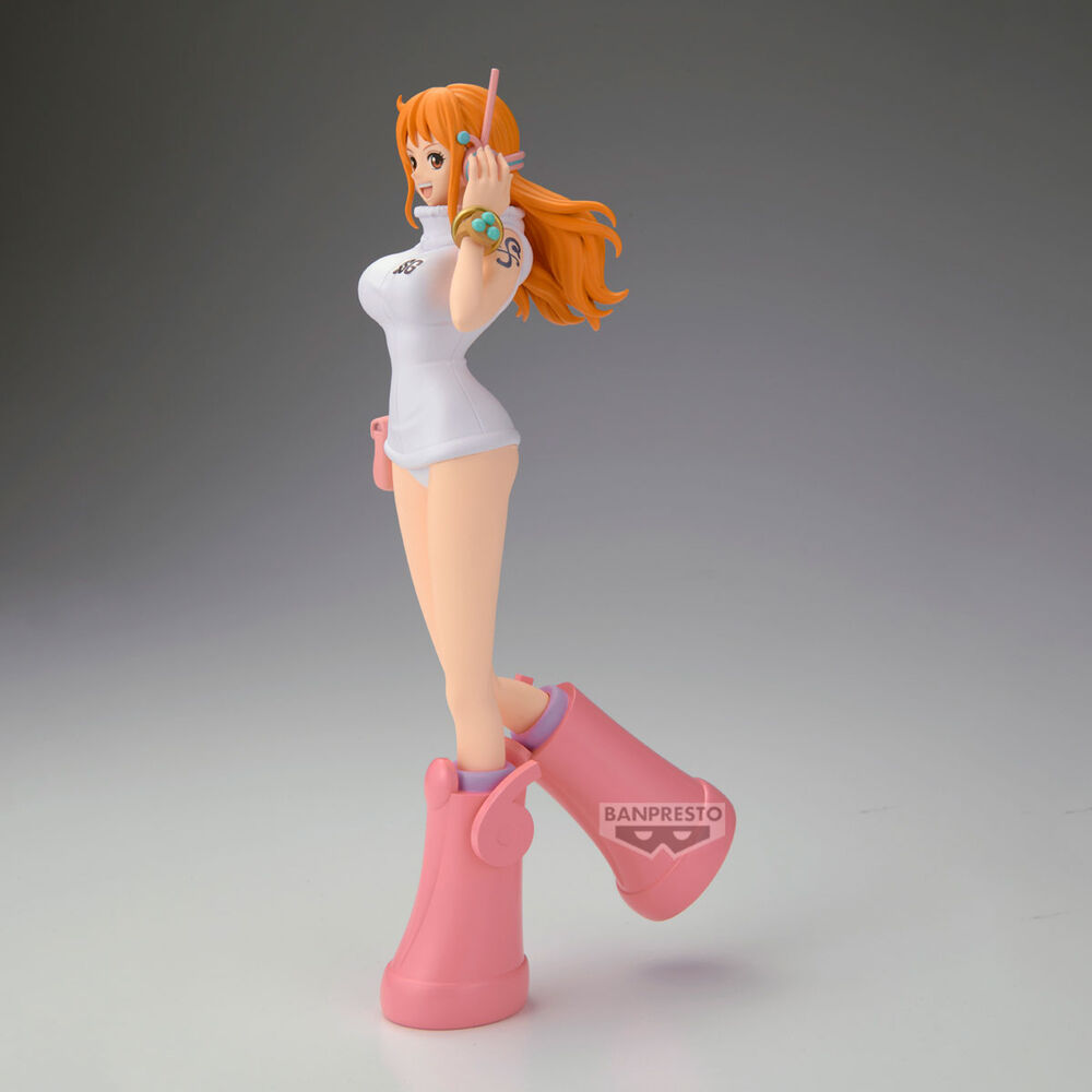 Figura Nami Egghead Style Glitter & Glamours One Piece 23cm BANPRESTO