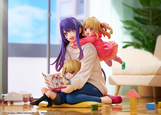 Figura Oshi no Ko: Ai, Aqua & Ruby Mother and Children 10 cm Kadokawa
