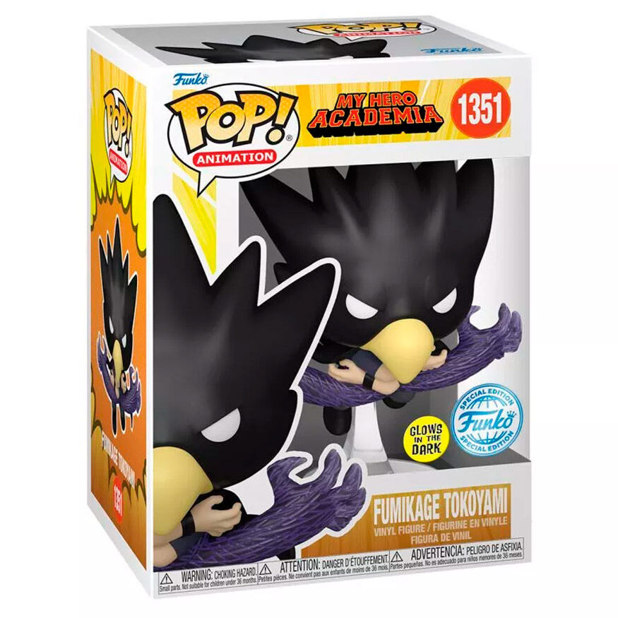Figura POP My Hero Academia Fumikage Tokoyami Exclusive FUNKO