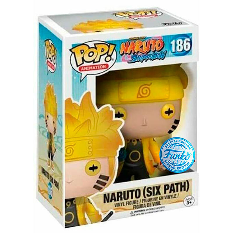 Figura POP Naruto Shippuden Naruto Six Path Exclusive FUNKO
