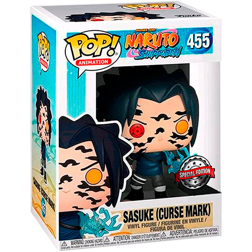 Figura POP Naruto Shippuden Sasuke Curse Mark Exclusive FUNKO