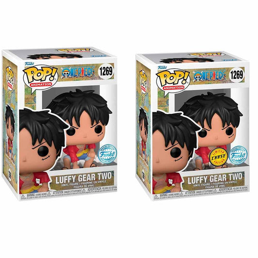 Figura POP One Piece Luffy Gear Two + Chase Exclusive