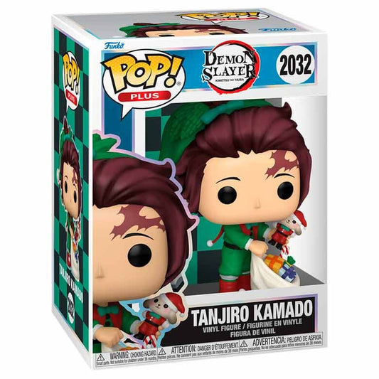 Figura POP Plus Demon Slayer Kimetsu no Yaiba Tanjiro Kamado Holiday FUNKO