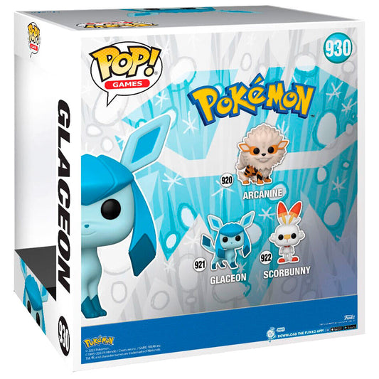 Figura POP Pokemon Glaceon 25cm FUNKO