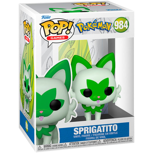 Figura POP Pokemon Sprigatito FUNKO
