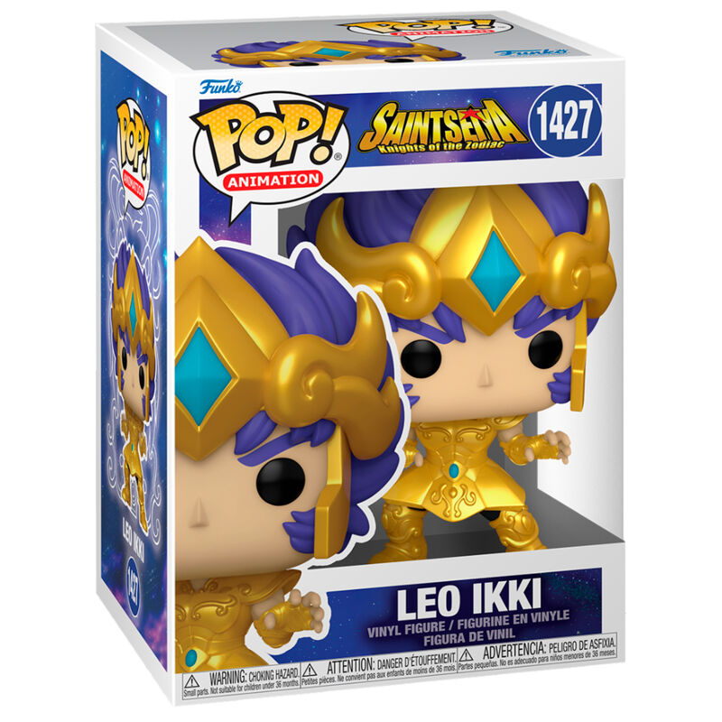 Figura POP Saint Seiya Knights of the Zodiac Leo Ikki FUNKO
