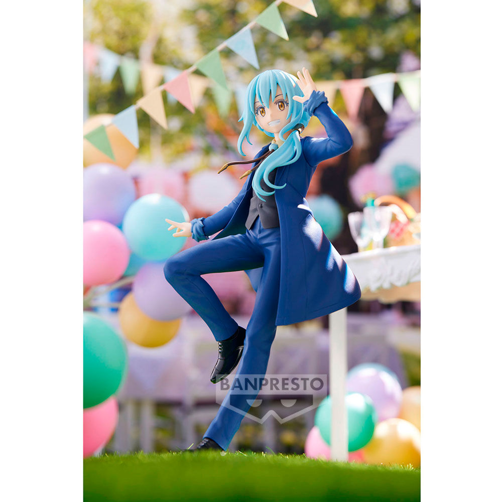 Figura Rimuru Tempest 10th Anniversary That Time I Got Reincarnated as a Slime 16cm BANPRESTO