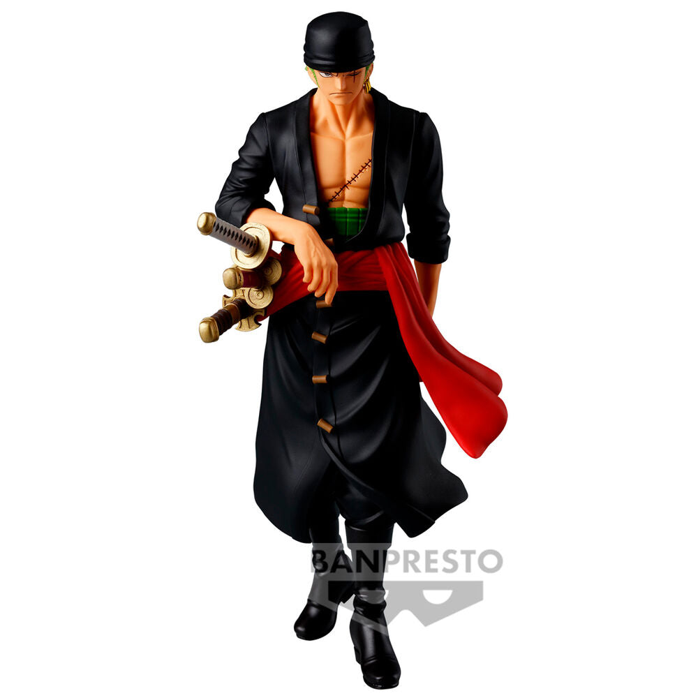 Figura Roronoa Zoro The Shukko One Piece 17cm BANPRESTO