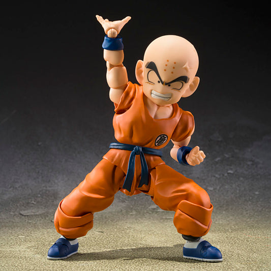 Figura S.H. Figuarts Krillin Son Goku Old Fiends Dragon Ball Z 11cm TAMASHII NATIONS