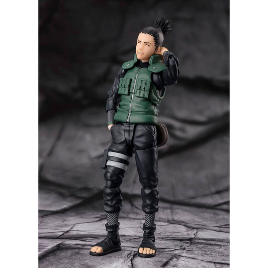 Figura S.H. Figuarts Shikamaru Nara Brilliant Strategist Naruto Shippuden 15cm TAMASHII NATIONS
