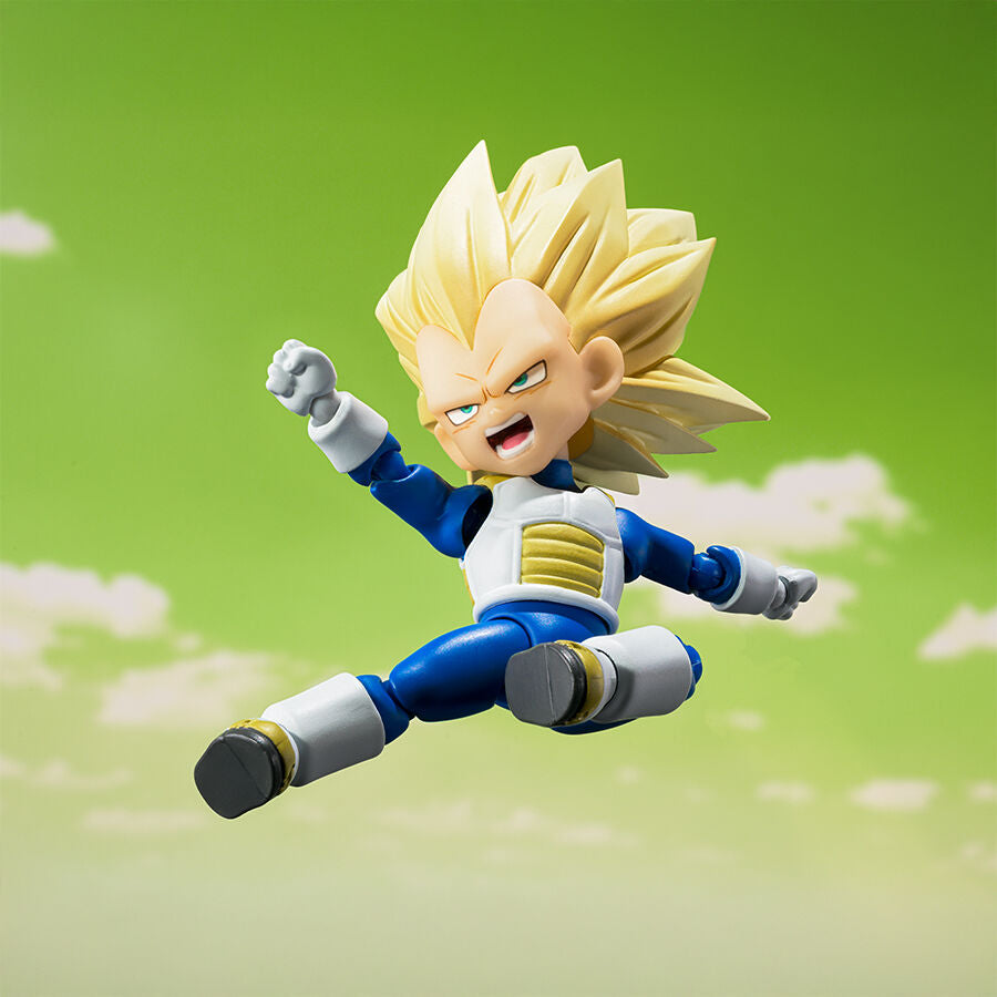 Figura S.H. Figuarts Vegeta Super Saiyan 3 Dragon Ball Daima 7,5cm TAMASHII NATIONS
