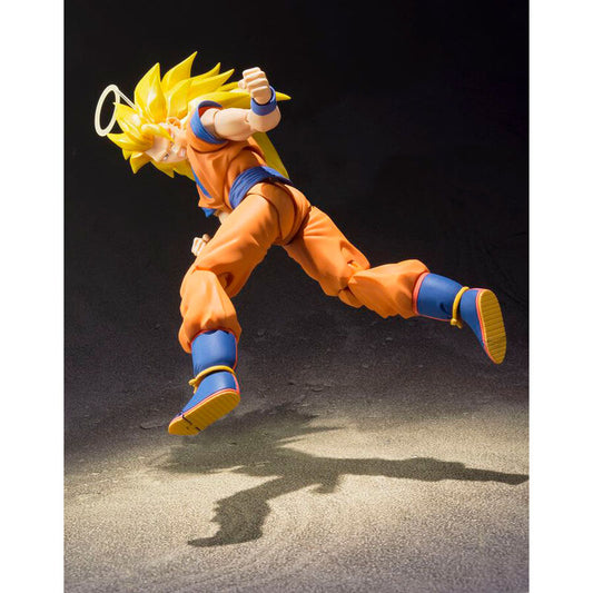 Figura SH Figuarts Son Goku Super Saiyan 3 Dragon Ball Z 16cm TAMASHII NATIONS