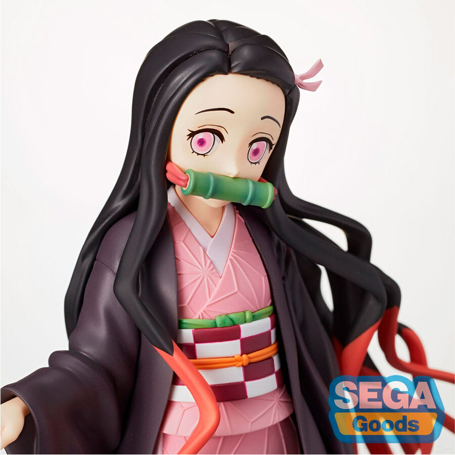 Figura SPM Nezuko Kamado Sibling Bong Demon Slayer Kimetsu no Yaiba 19cm SEGA GOODS