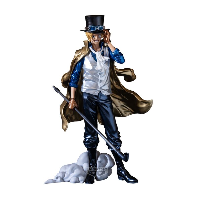 Figura Sabo The Metallic One Piece 30cm BANPRESTO