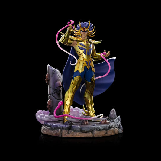 Figura Saint Seiya Estatua 1/10 Art Scale Cancer Deathmask 23 cm Iron Studios