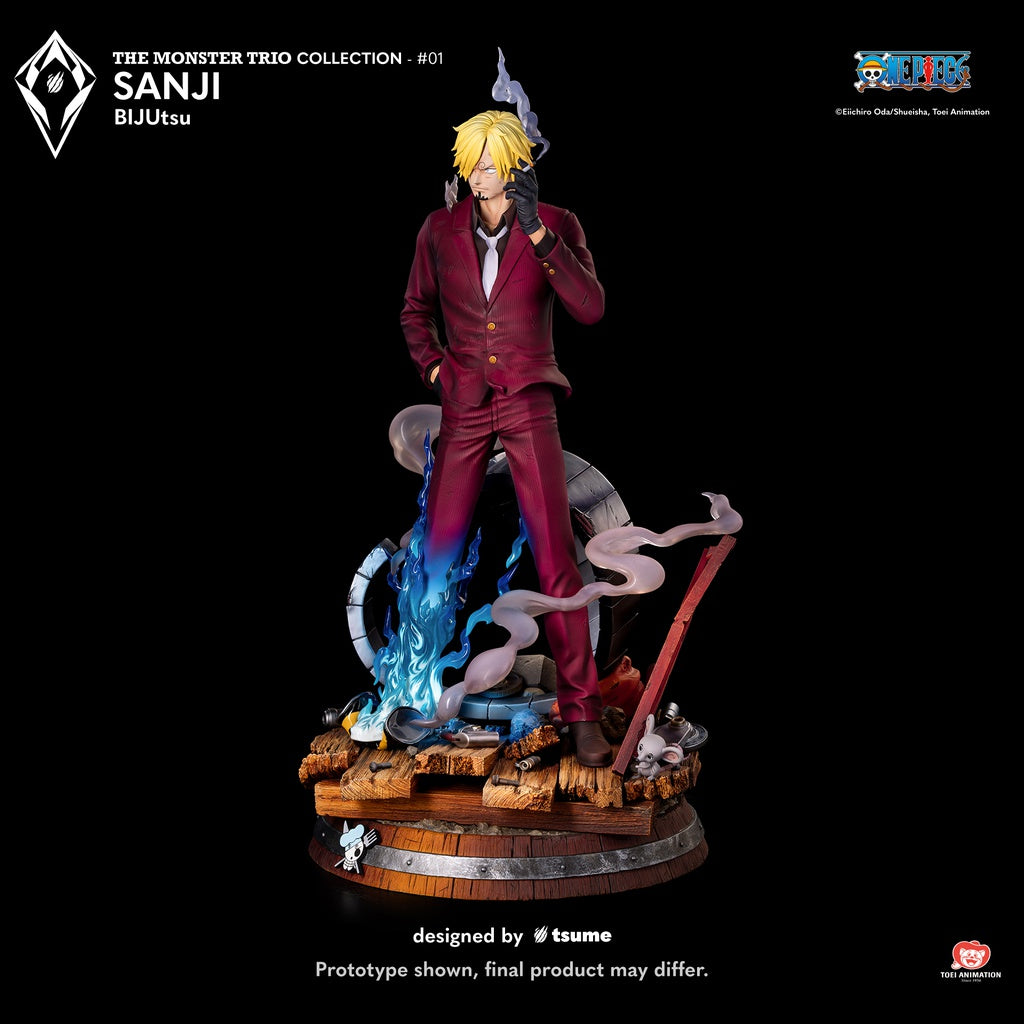 Figura Sanji Bijutsu The Monster Trio Tsume 1/4