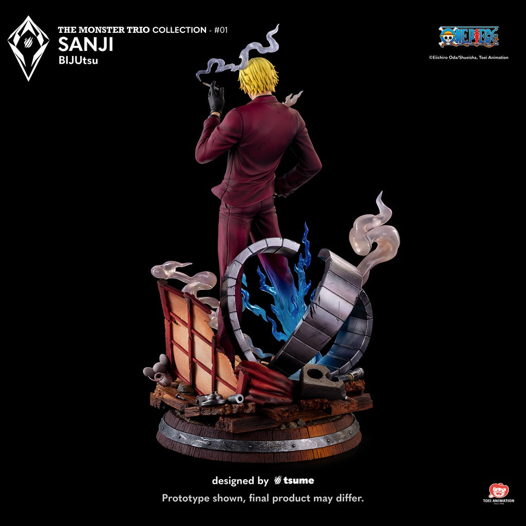 Figura Sanji Bijutsu The Monster Trio Tsume 1/4