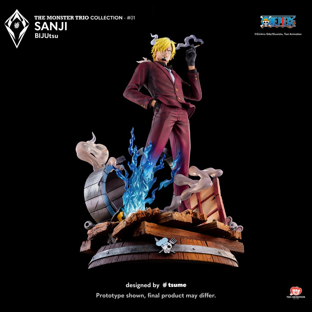 Figura Sanji Bijutsu The Monster Trio Tsume 1/4