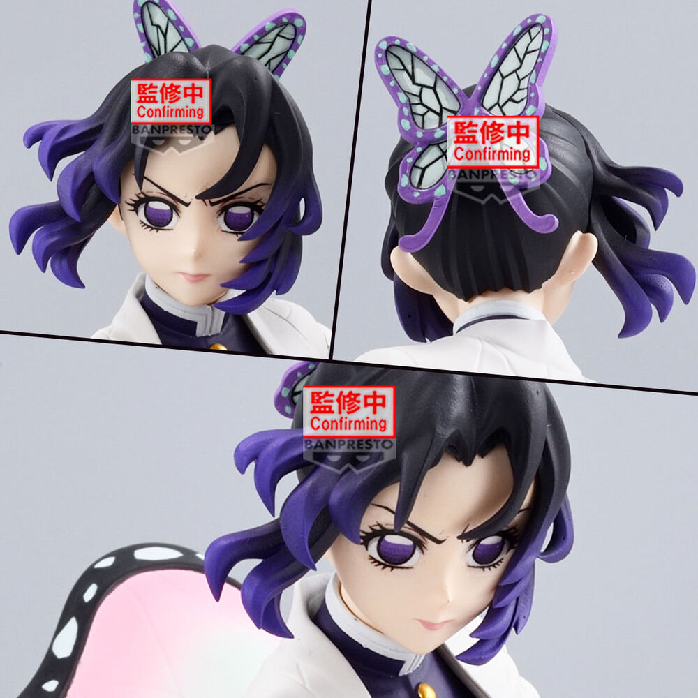 Figura Shinobu Kocho Vibration Stars Demon Slayer Kimetsu no Yaiba 14cm BANPRESTO