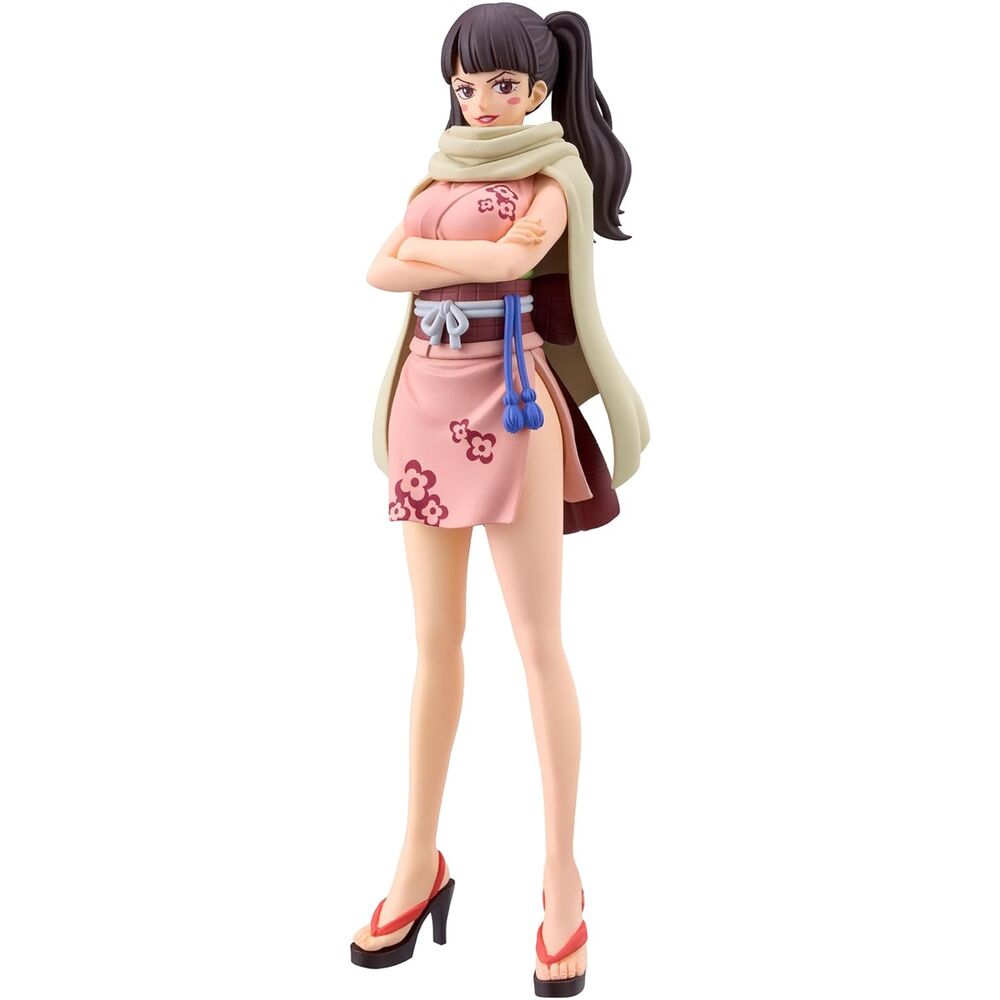 Figura Shinobu Kocho Wanokuni Yukata The Grandline Series One Piece 16cm BANPRESTO