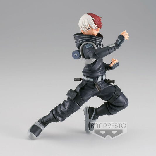 Figura Shoto Todoroki The Amazing Heroes World Heroes Mission My Hero Academia 17cm BANPRESTO