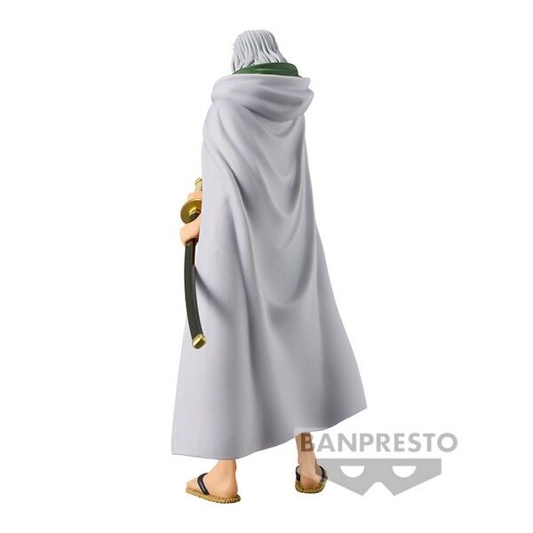 Figura Silvers Rayleigh Wanokuni Yukata Grandline Series One Piece 17cm BANPRESTO