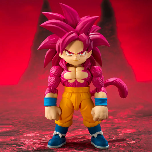 Figura Son Goku Super Saiyan 4 Mini SH Figuarts Dragon Ball Daima TAMASHII NATIONS