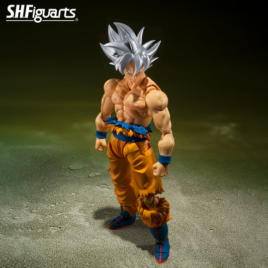Figura Son Goku Ultra Instinto TOYOTARO DRAGON BALL SUPER SH FIGUARTS TAMASHII NATIONS