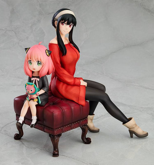 Figura Spy x Family Estatua PVC 1/7 Anya & Yor 19 cm GOOD SMILE