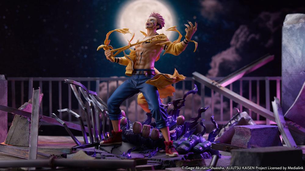 Figura Sukuna Jujutsu Kaisen Estatua 1/7