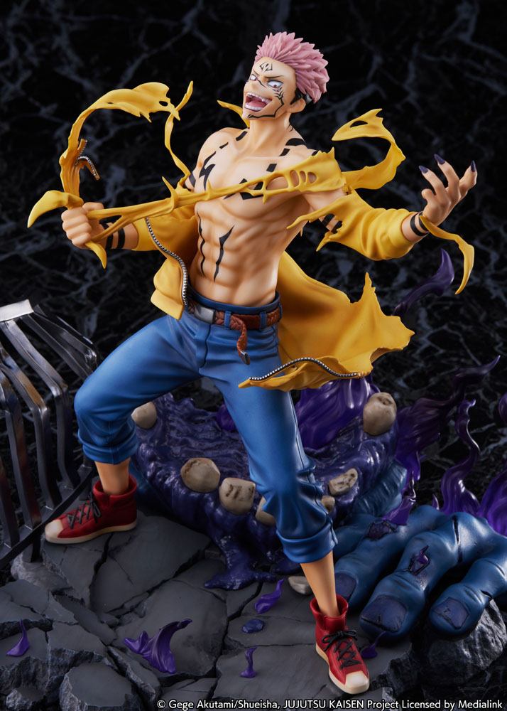 Figura Sukuna Jujutsu Kaisen Estatua 1/7
