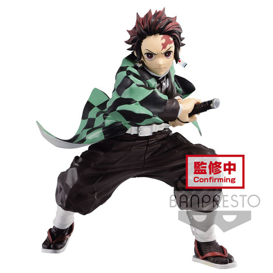 Figura Tanjiro Kamado 1 Demon Slayer Kimetsu no Yaiba Maximatic 18cm BANPRESTO