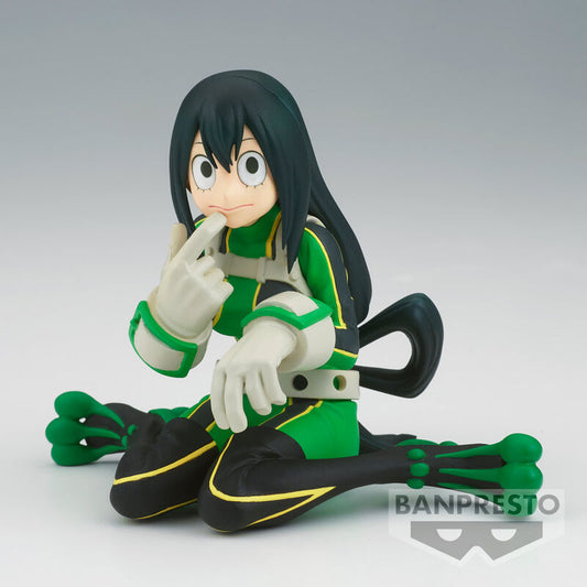 Figura Tsuyu Asui Rainy Season Hero Froppy Break Time My Hero Academia 9cm BANPRESTO