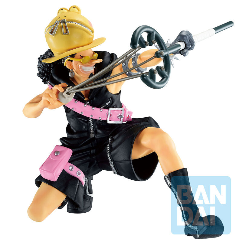 Figura Usopp Ichibansho Film Red One Piece 11cm BANPRESTO