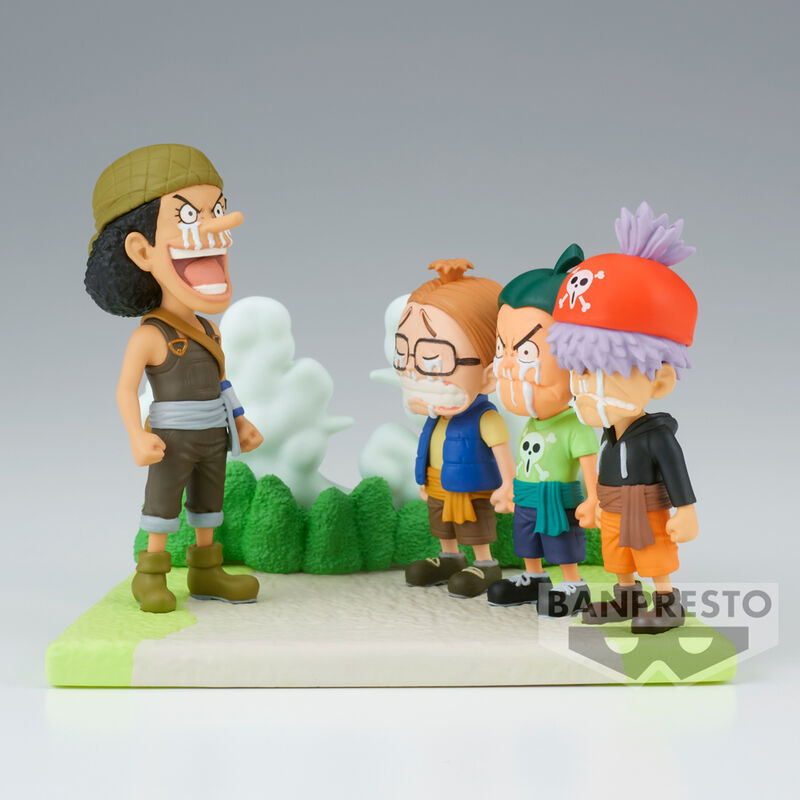 Figura Usopp Pirates Log Stories One Piece 7cm BANPRESTO