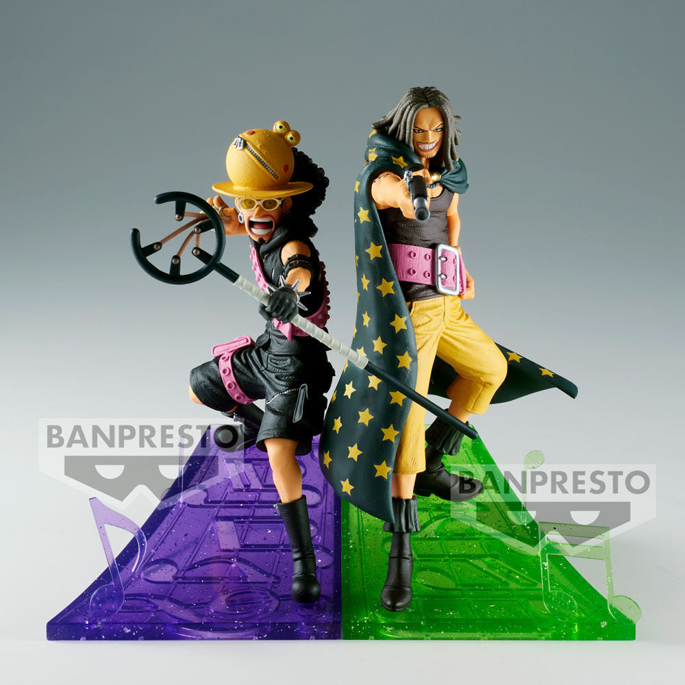 Figura Yassopp Senkozekkei Film Red One Piece 12cm BANPRESTO