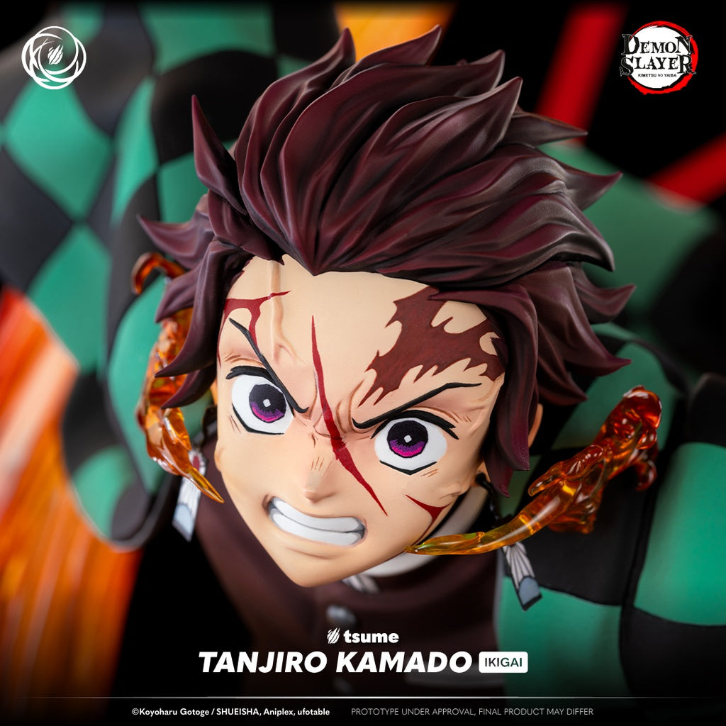 Figura de Tanjiro Kamado Kimetsu no Yaiba Ikigai Tsume 1/6 Demon Slayer