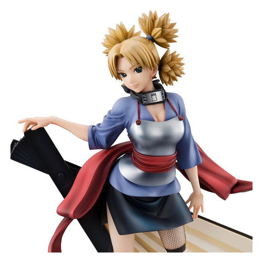 Figura de Temari- Estatua PVC Naruto Shippuden- 21cm Megahouse