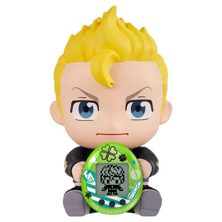 Figura soporte Takemichi + Tamagotchi Hugmy Tokyo Revengers BANDAI