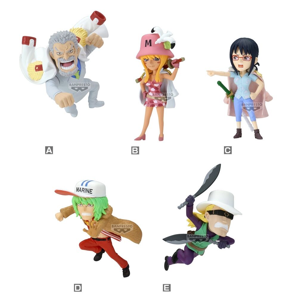 Figura world collectable Hachinosu 2 One Piece 7cm BANPRESTO