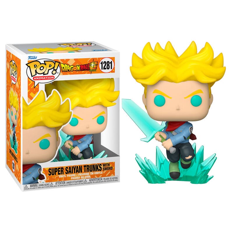 Funko POP Dragon Ball Super Super Saiyan Trunks with Sword FUNKO