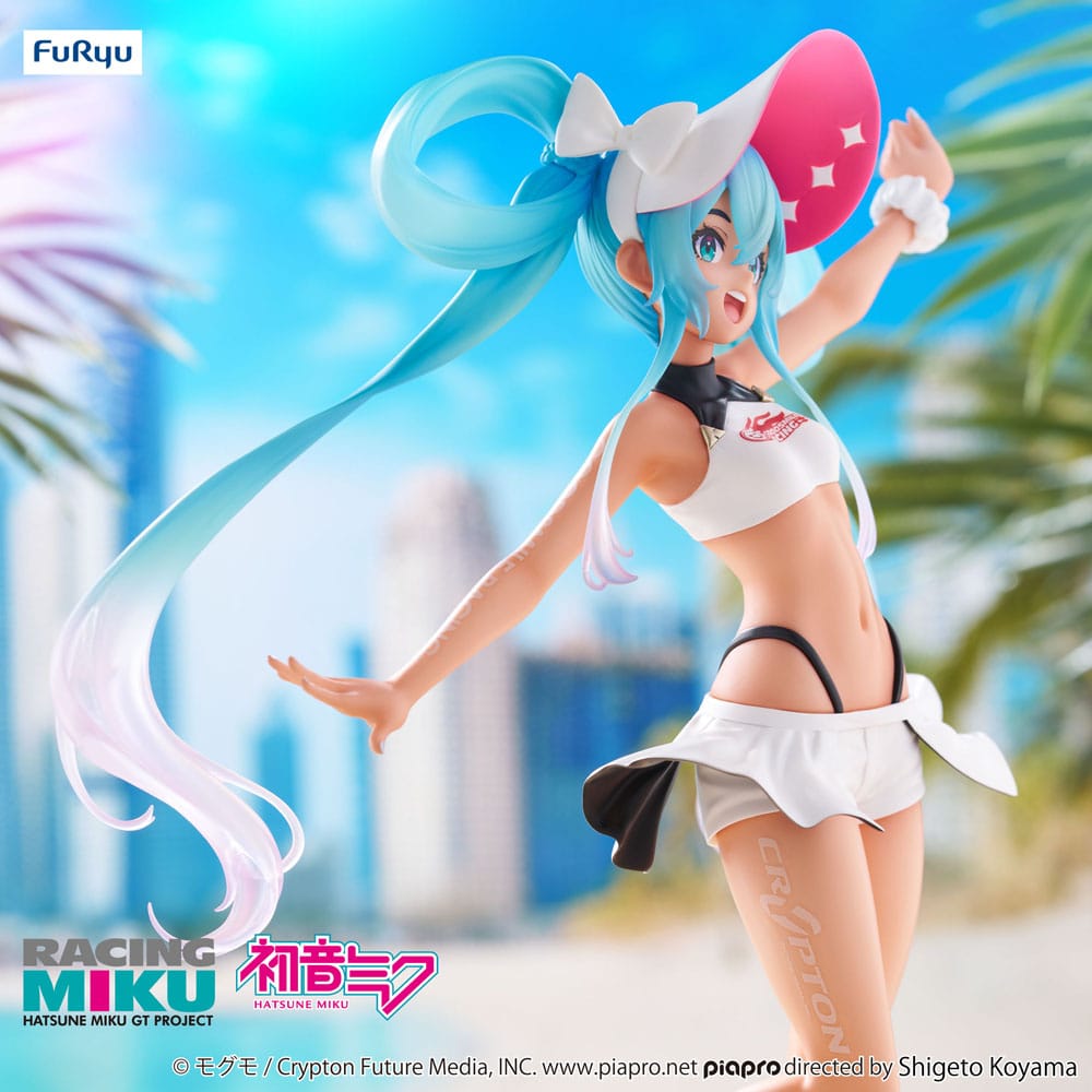 Hatsune Miku GT Project Estatua PVC Trio-Try-iT Racing Miku 2024 Summer Holiday Ver. 21 cm FURYU