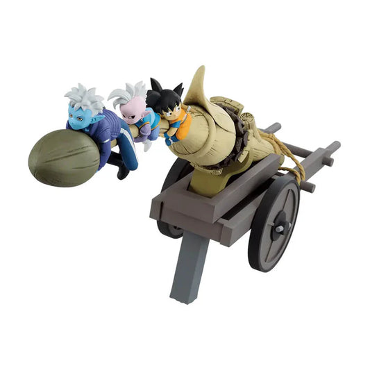 ICHIBAN KUJI DRAGON BALL DAIMA 2 - FIGURAS GLORIO & KAI & GOKU (DIORAMA) LOT E BANDAI