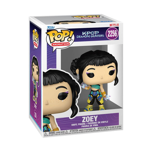 KPop Demon Hunters Figura POP! Animation Vinyl Zoey 9 cm FUNKO
