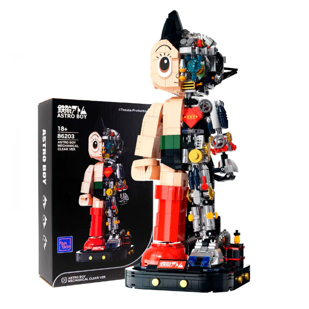 Kit Construccion Astro Boy Mechanical Clear Astro Boy 1250pzs PANTASY