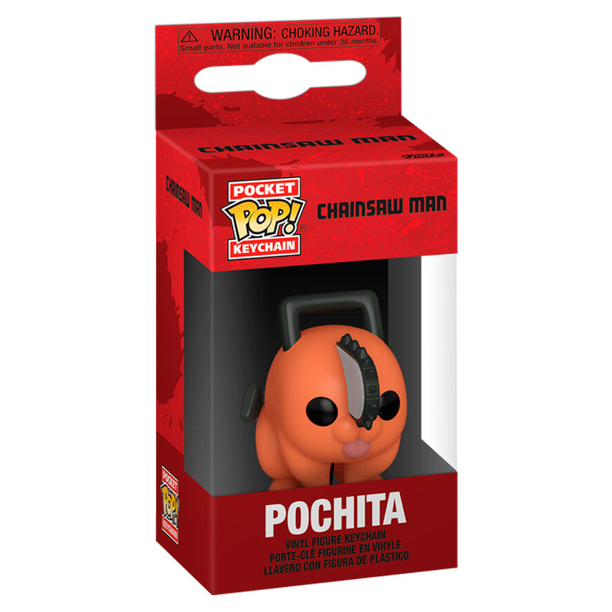 Llavero Pocket POP Chainsaw Man Pochita FUNKO