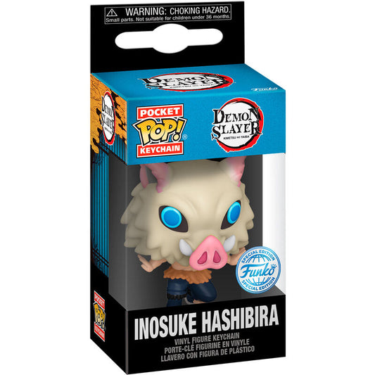 Llavero Pocket POP Demon Slayer Kimetsu no Yaiba Inosuke Hashibira FUNKO