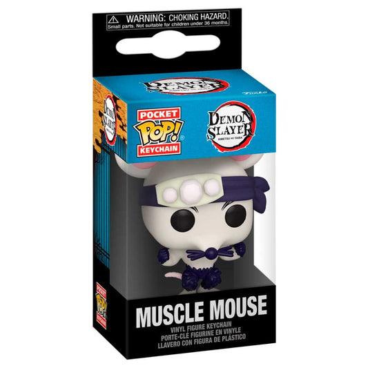 Llavero Pocket POP Demon Slayer Kimetsu no Yaiba Muscle Mouse FUNKO