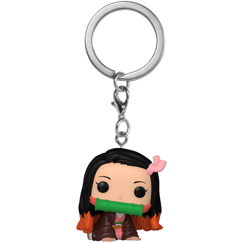 Llavero Pocket POP Demon Slayer Kimetsu no Yaiba Nezuko Kamado FUNKO