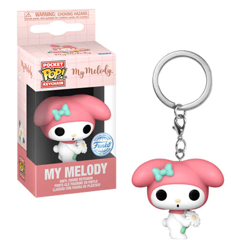 Llavero Pocket POP Hello Kitty My Melody Spring Time FUNKO